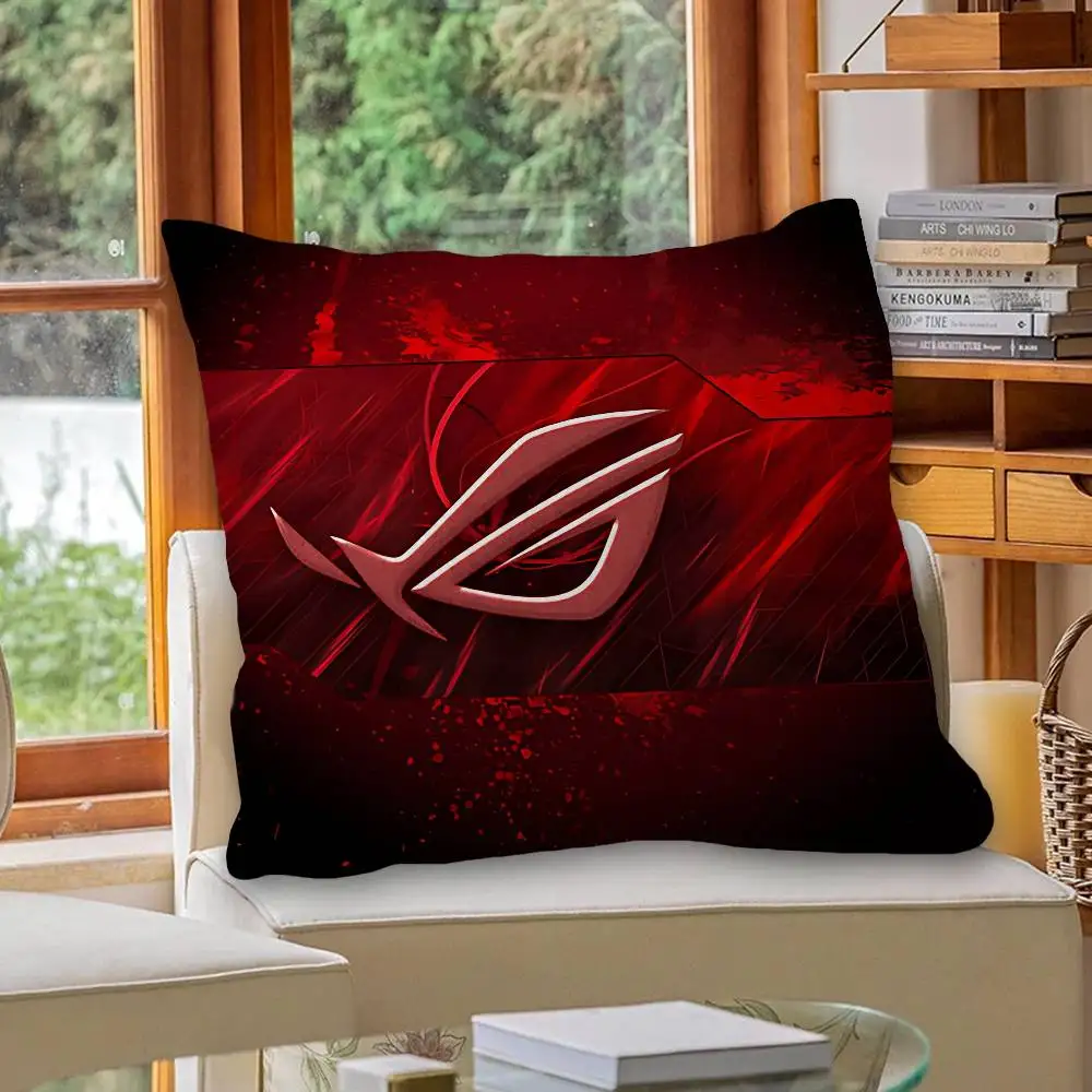 A-AsuS-S R-ROG LOGO Cushion Cover Inches Farmhouse Decor Home Throw Pillow Covers for Couch Decorations