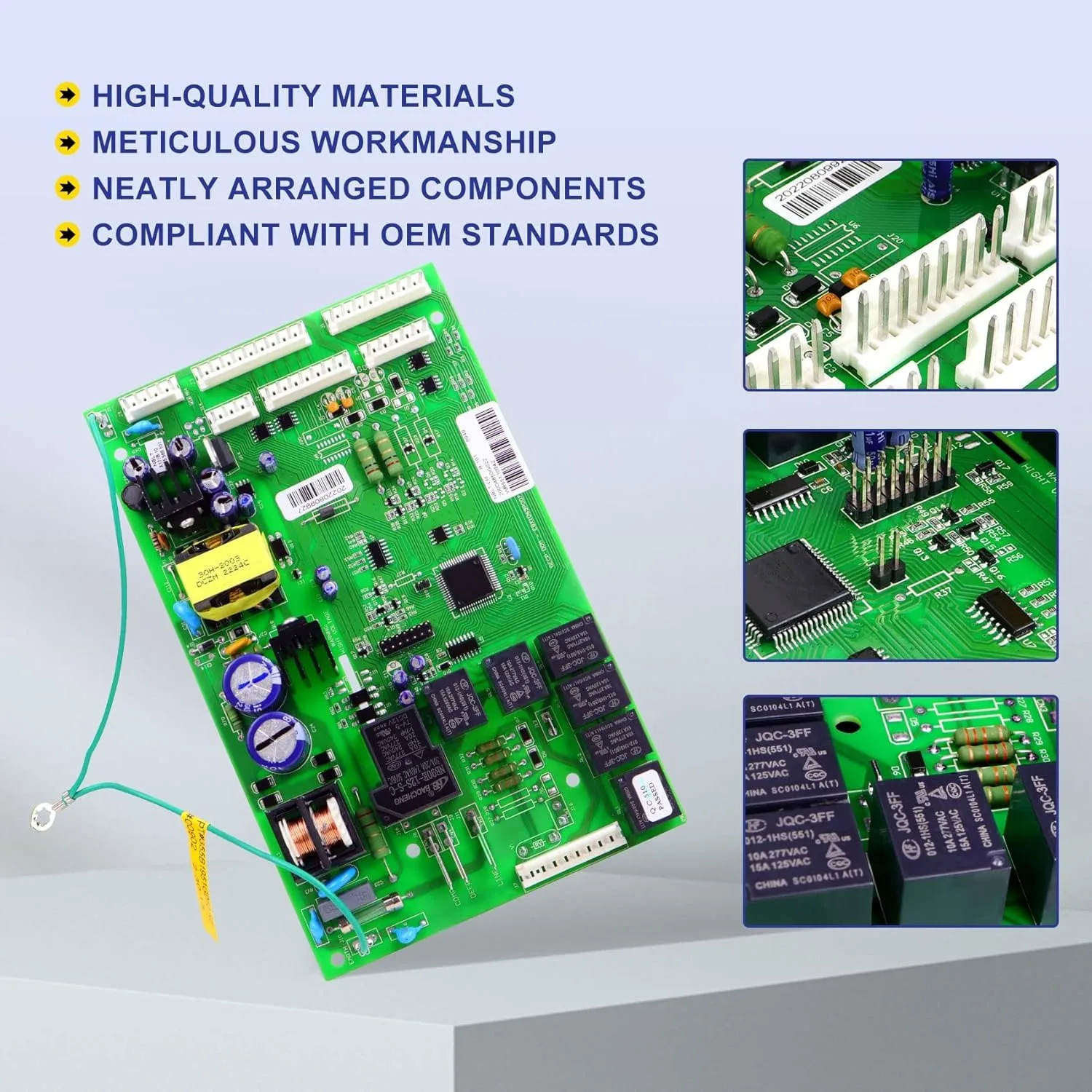 WR55X10942C WR55X10942 Control Board from Factory Retail Box，Compatible with Ge Refrigerator Main Control