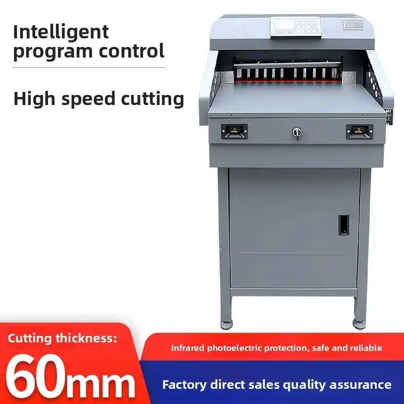 Duty Trimmer Thick Layer Cutter Electric Paper Cutting Machine G450V+ CNC Controlled Heavy
