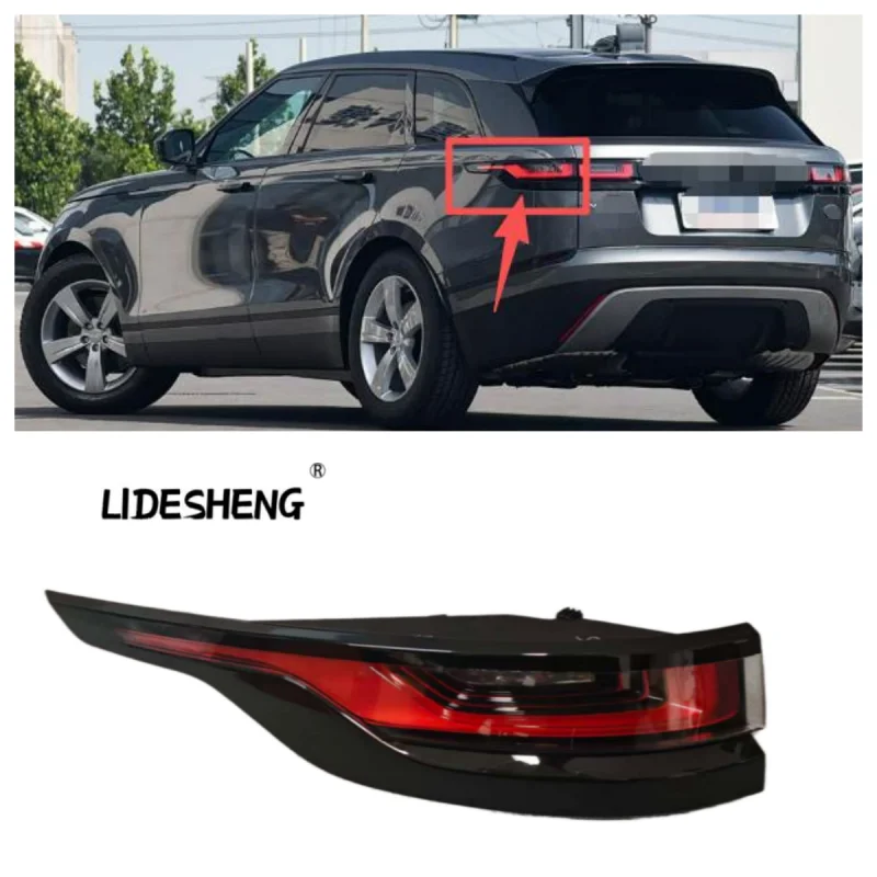 LR111108 LR181912 LR093427 سائق الجانب الأيسر الذيل ضوء مصباح ليد خلفي لاند روفر رينج روفر حلقي 2018-2024 #1