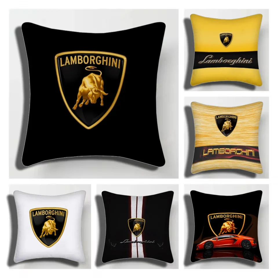 L-Lamborghinis منتجات ديكور المنزل الحديث غطاء الوسادة للوسائد يغطي أريكة وسادة للديكور Hyunjin أكياسها رمي #1