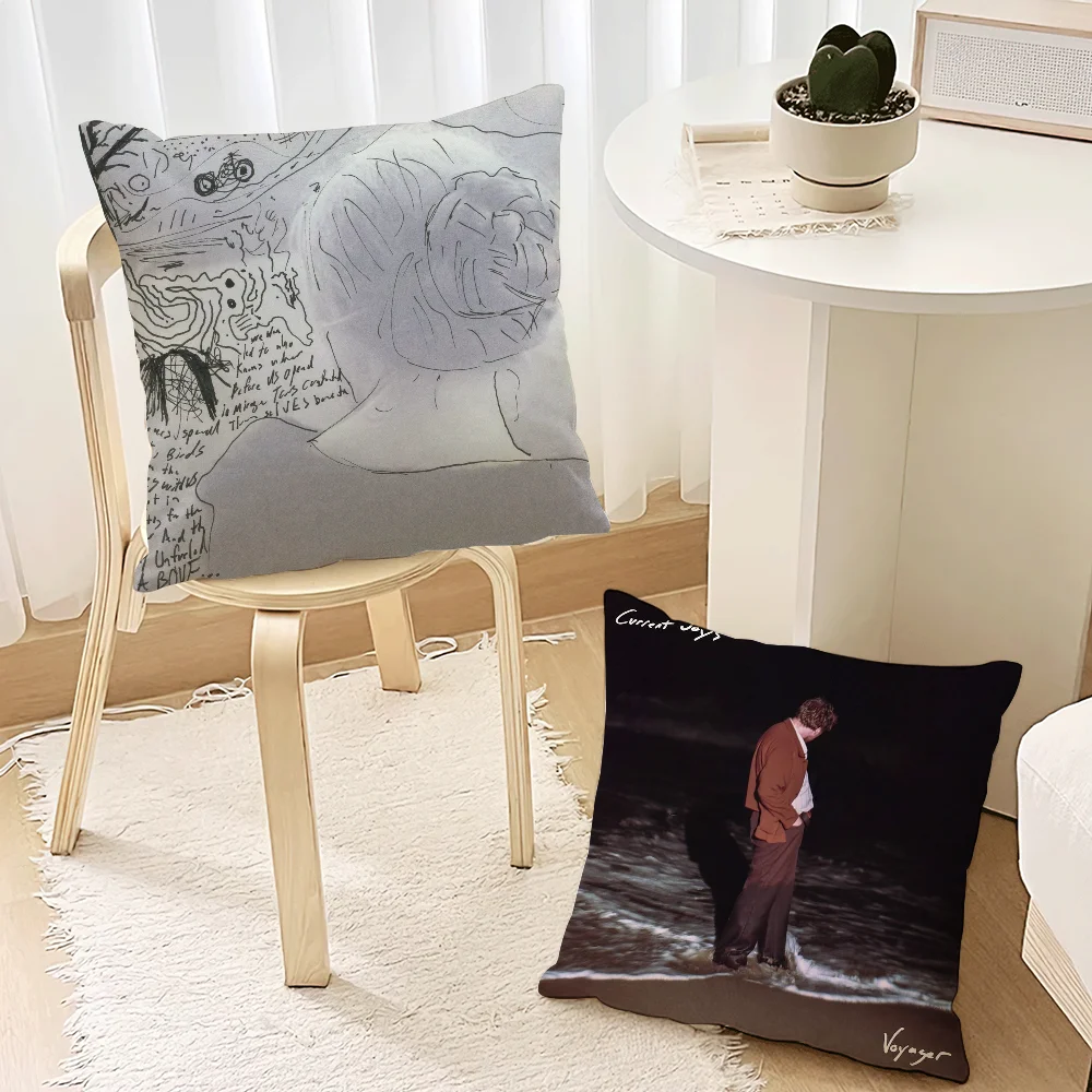 Nick Rattigan Albums cushion cover For Pillow Case Sofa Bedroom Living Room Office Bedside Table Backrest Printing Square