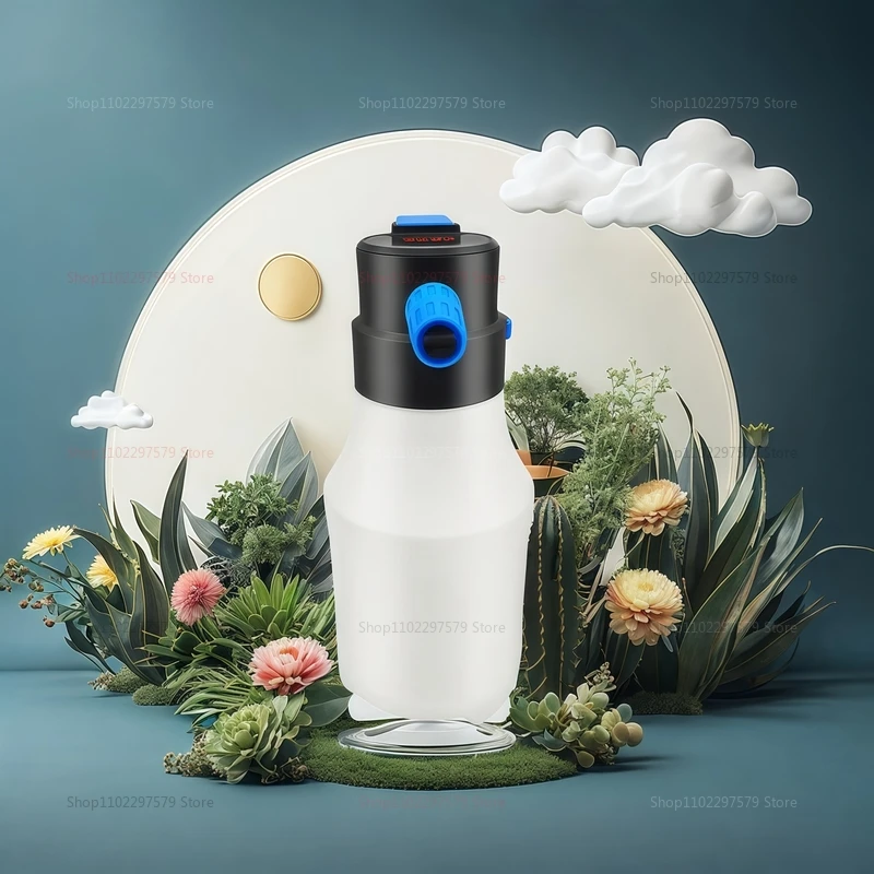 2025 novo pulverizador elétrico de espuma de neve para lavagem de carro, garrafa recarregável usb para detalhamento automático, limpeza de janelas e lavagem de veículos, 1,5l