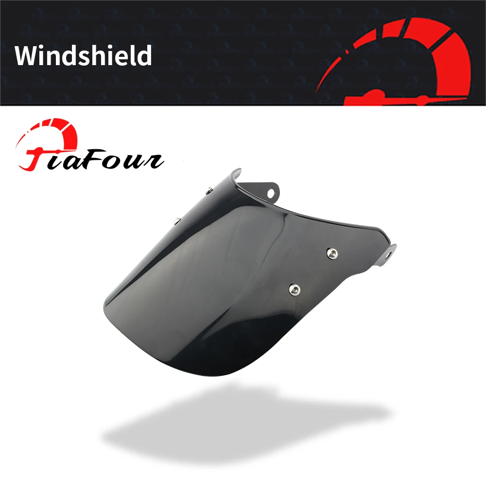 

FIT For XSR125 21-23 XSR155 19-23 XSR 700 16-22 XSR 900 16-21 XJ 400 Diversion 1991-1993 Windshield Windscreen with bracket