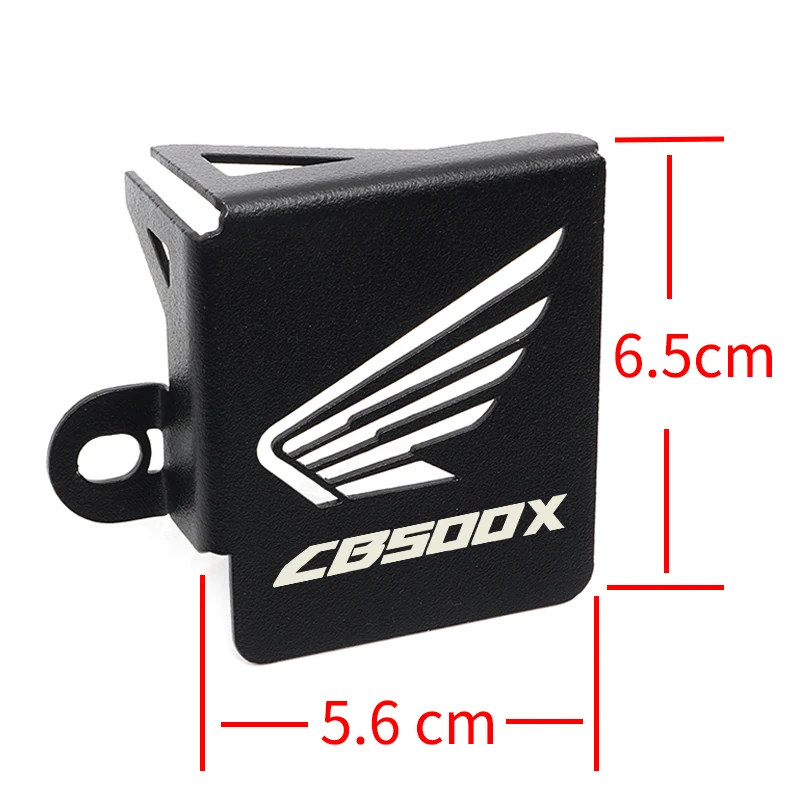 Hollow Out Design For Honda CB500X CB500F CB 500X 500F 500 X/F Rear Brake Fluid Reservoir Cover Cup Protection Guard Accessories