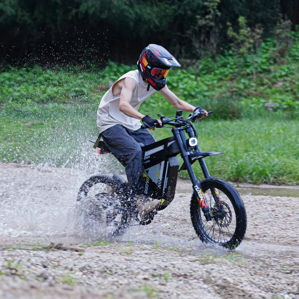 COSWHEEL R6000 Adults Electric Bike 7000W Brushless Gearless