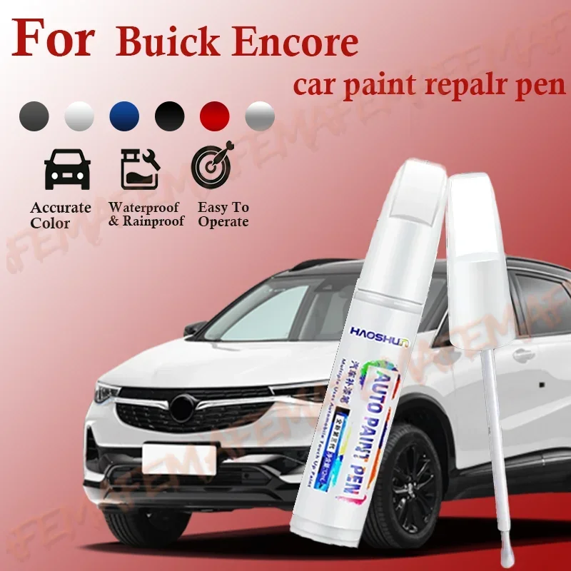 For Buick Encore 2015-2025 Paint Repair Pen Touch Up Scratch Remover DIY Auto Accessories Black White Blue rpintura coche