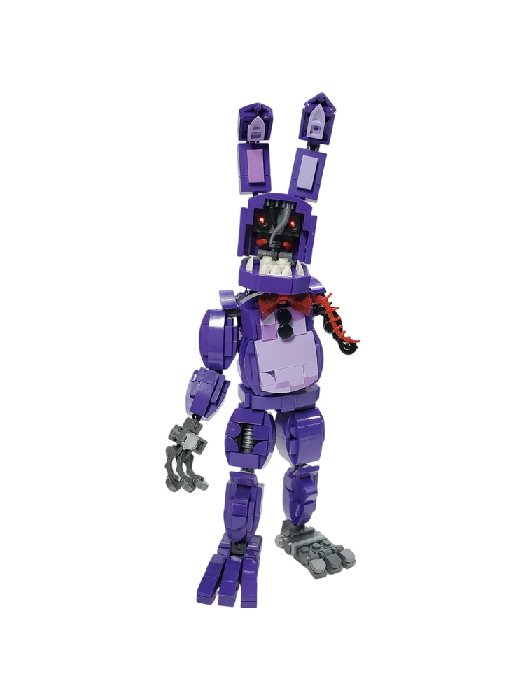 Bausteine Set Withered Bonnie Figuren Zubehör Dekoration Erwachsene Ziegel Dekoration Weihnachtsgeschenk
