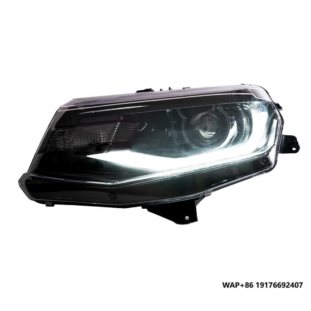 

Авто фары для Chevrolet Camaro 2016-2019, светодиодные передние фонари автомобиля в сборе, обновленная линза проектора, динамический стример, аксессуары