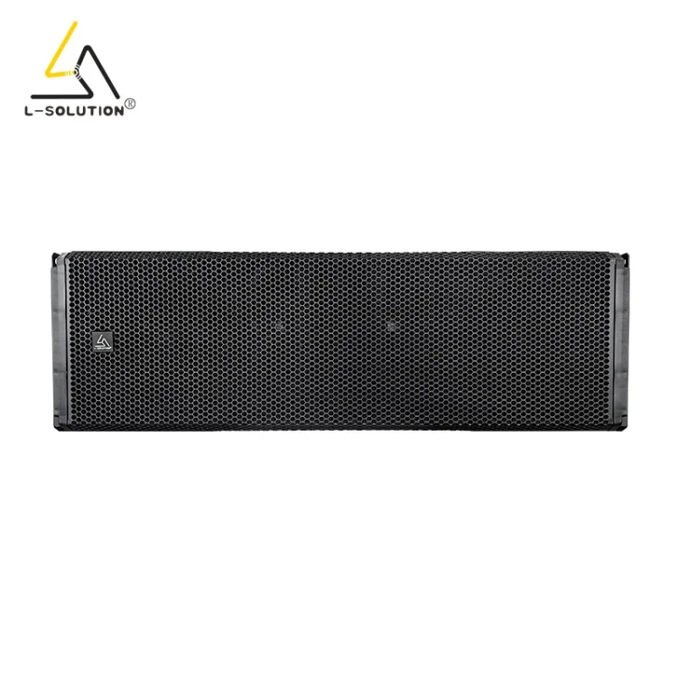 LS500 Neodymium Dual 12 Inch 8000W Peak Three Way Active Line Array Powered Sound System Pro Audio Outdoor Line Array Speakers