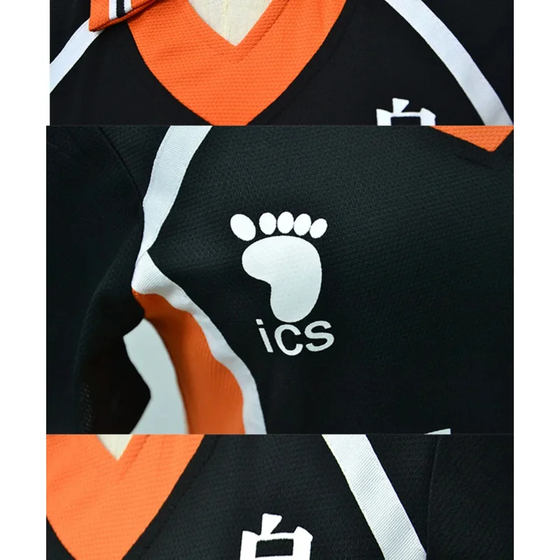 Hinata Shyouyou Sportswear Jerseys Haikyuu Cosplay Costume Karasuno High School Volleyball Club Uniform