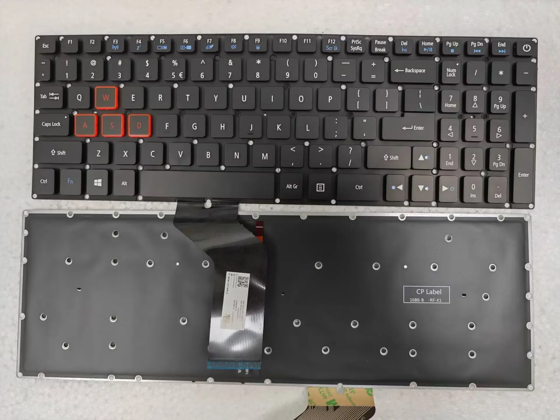 US Laptop Backlight Keyboard For Acer Predator Helios 300 G3-571 G3-572 PH315-51 PH317-51 PH317-52 32 PINS