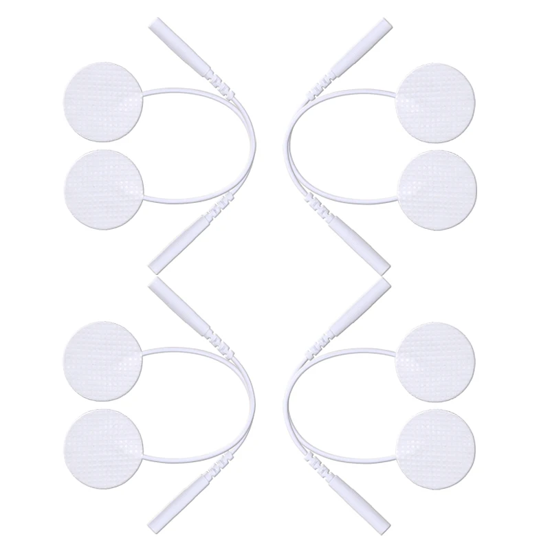 منصات القطب الكهربائية ذاتية اللصق 25 مللي متر مع جل موصل ل EMS محفز العضلات الكهربائية نبض مدلك استبدال الملحقات #1