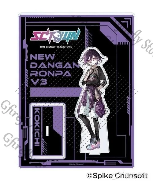 Danganronpa акриловая стоячая тарелка колеги украшения Kaede Akamatsu аниме шоу полка Kokichi Oma 15 см индикационная доска