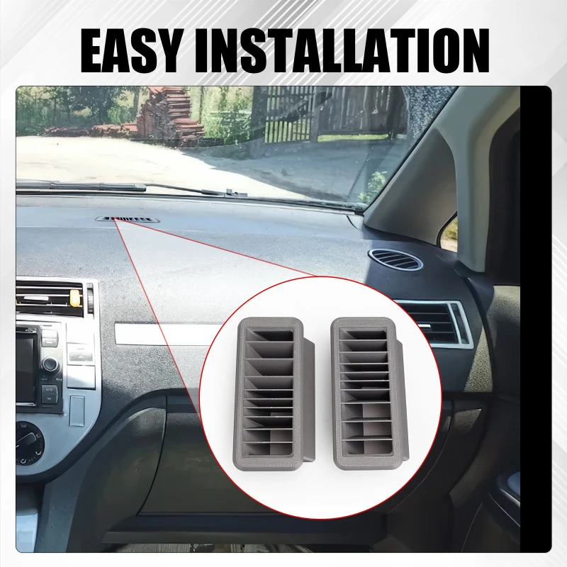 

2pcs For VW Transporter T4 Dash Air Vent 3D Printed Plastic Air Conditioning Ventilation Grille RV Camper Ventilation Cover