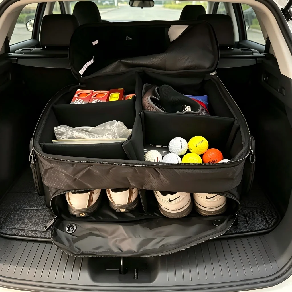 ゴルフトランクオーガナイザー オックスフォードシューズコンパ - Men'S Accessories Golf のレビューと価格