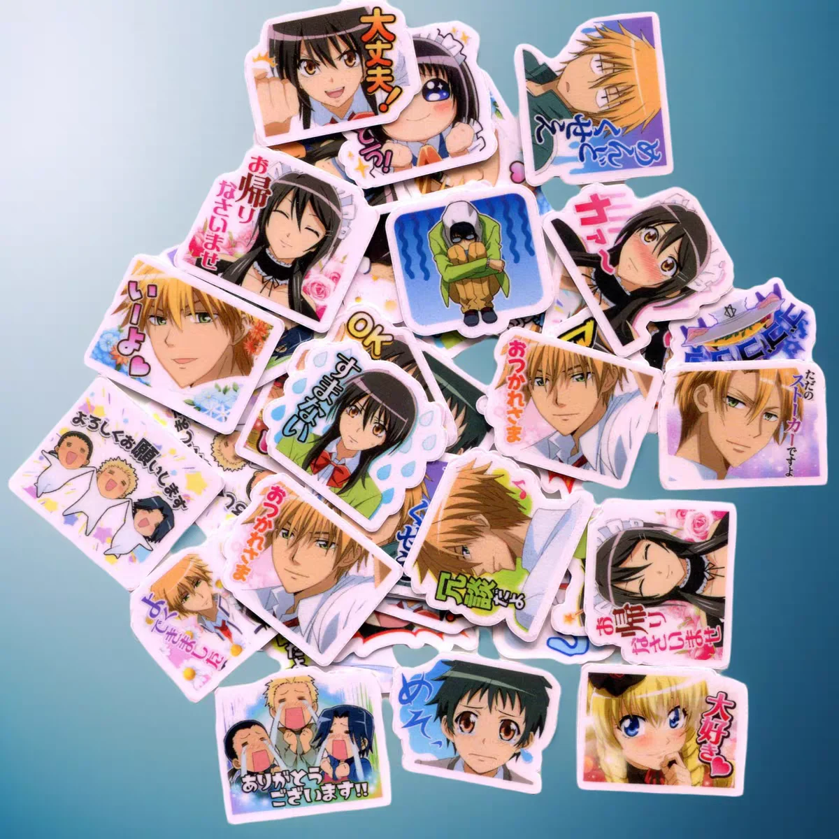 40PCS  Kaichou wa Maid-sama!3CM WATERPROOF STICKER