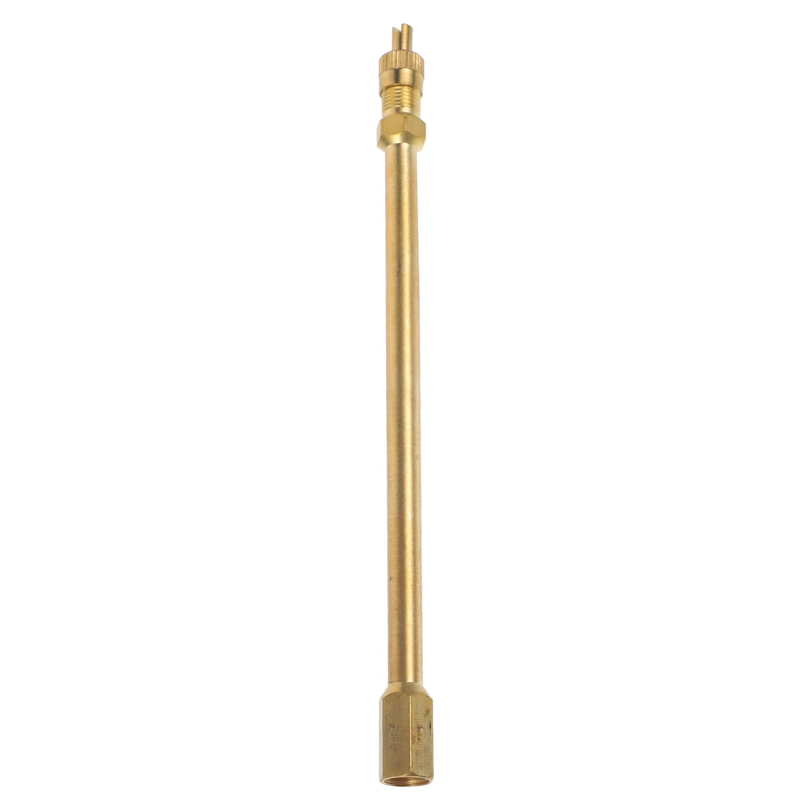 

Inflatable Tire Extension 140mm Golden Brass Rod for Valve Stem Nozzle Cars Trucks Motorcycles Bike Accessories