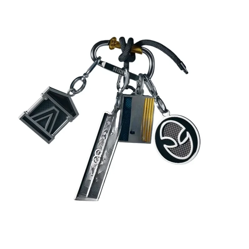 

Connected pendant Multifunctional keychain Car pendant Car anti-lost key ring chain