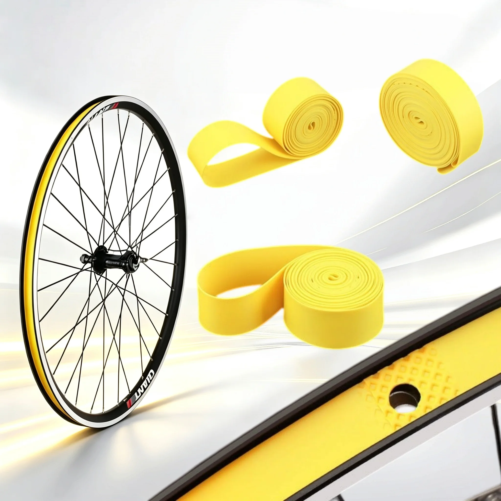 2 Pcs Bicycle Rim Tapes Premium PVC Tire Liner Strips For MTB Road Folding Bike 26 27.5 29 700c Wheel Inner Tube Protective