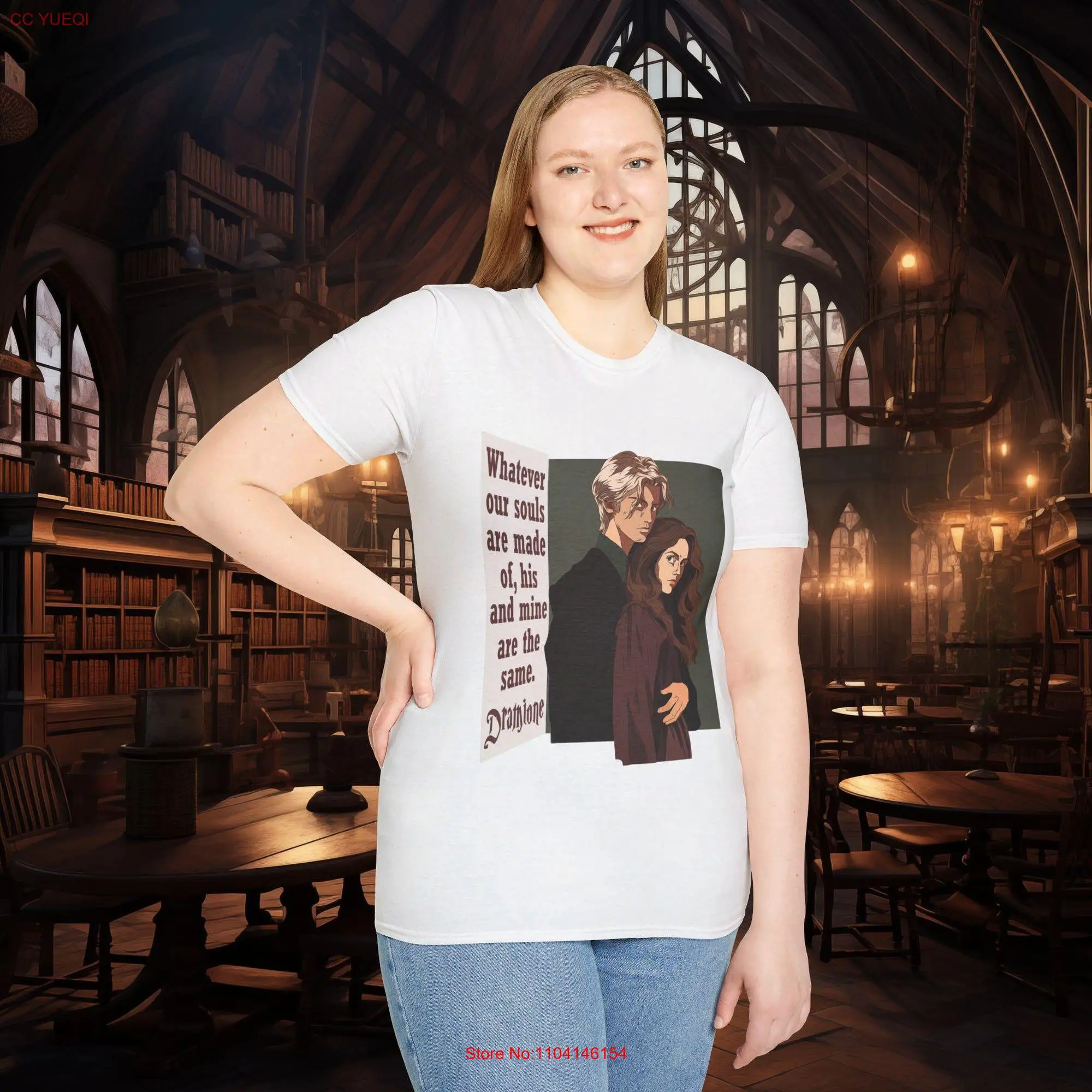 Dramione Wuthering Heights What If They Were Heathcliff Catherine T Shirt Literary Romance Quote Plus Sizes Available