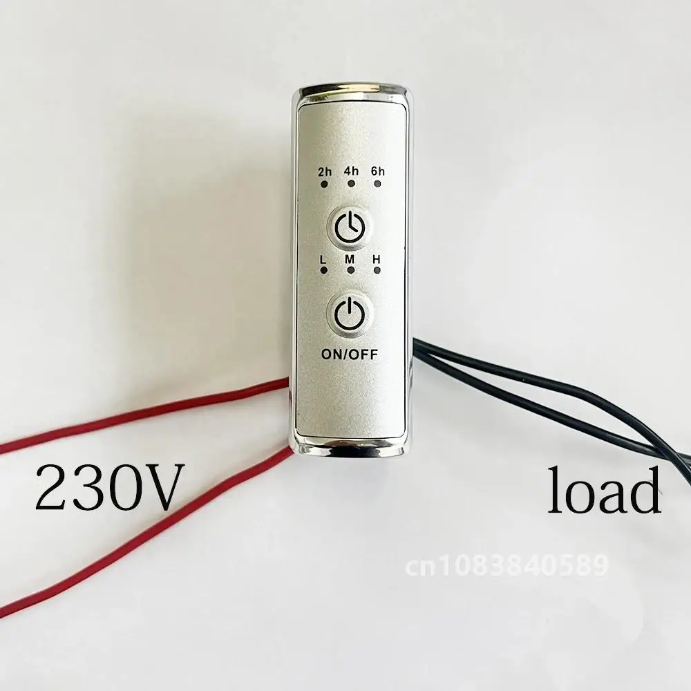 Carbon Fiber Round Square Steel Tube Towel Rack Timer Thermostat Switch Thermostat