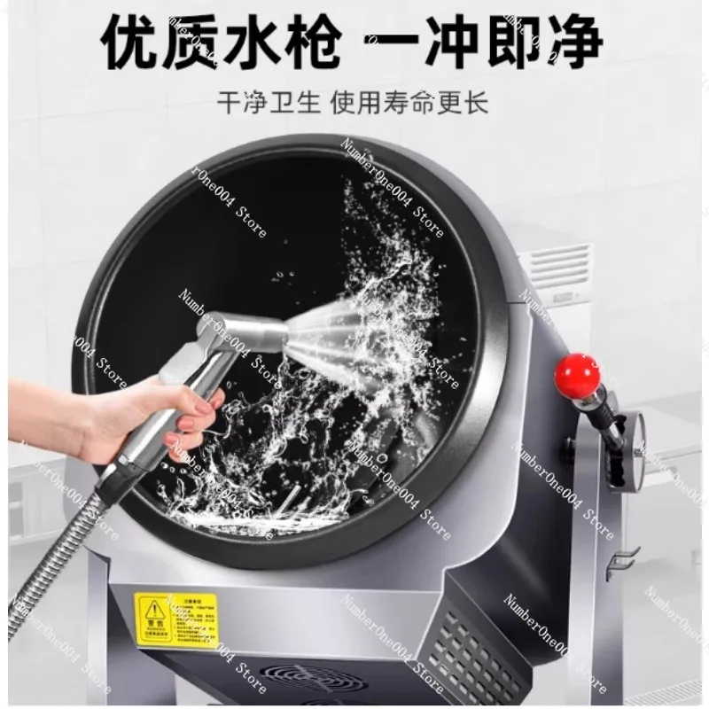 

Intelligent Automatic Stir Fry Machine Multifunctional One Touch Cooking Robot Wok for Home Commercial Use