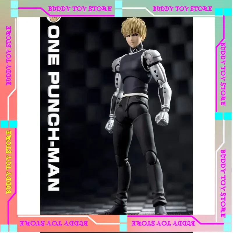 在庫あり GT モデル Greattoys ワンパンマンフィギュアゲノス悪魔サイボーグ SHF PVC アクションフィギュアアニメおもちゃギフト