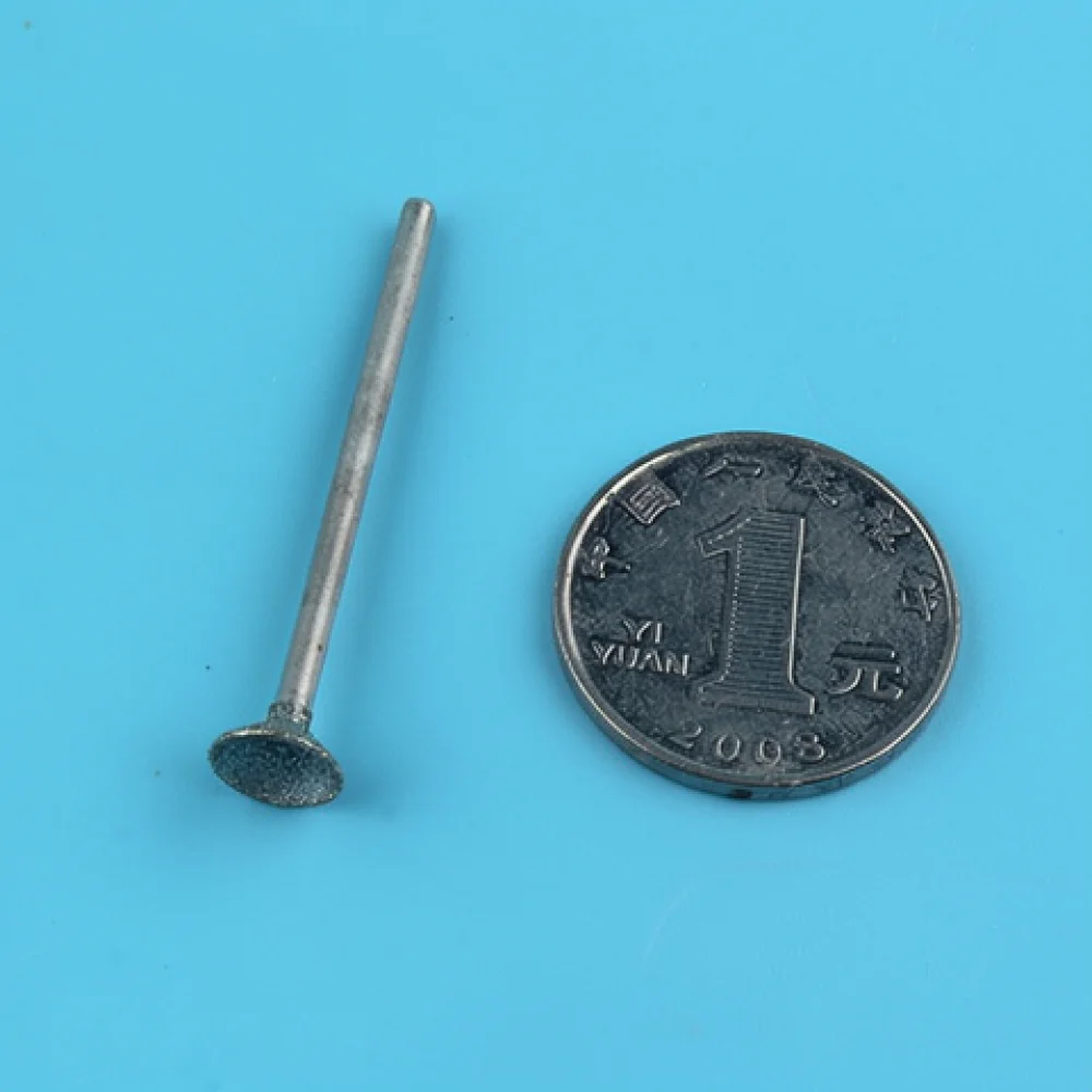 Diamond Concave Grinding Bit For Bead Shaping Tool Jade Wood Carving Polishing Rotary Accessory Jewelry Smoothing Tool