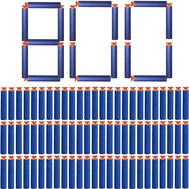 Игрушка FBoys, высокое качество, 7,2 см, сменные дартс, игрушечный пистолет, пули, синие присоски, пули для пистолета, серия бластеров, рождественский подарок для детей