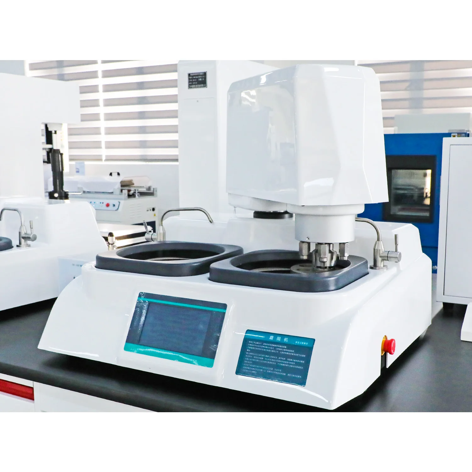 High-Efficiency Full-Automatic Grinding & Polishing Machine | Metal/Sample Polisher | CE Certified
