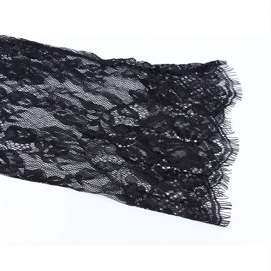 S - XL Sexy, durchsichtiges, gehäkeltes Spitzen-Tunika-Strandkleid, langes Strandkleid, Strandmode, Damen, V1318 – Detail 23