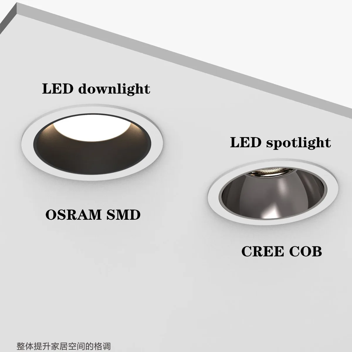 Dimmable LED Downlight 5W 7W 9W 12W 15W 18W 20W Floodlight Ceiling Lamp LED Spot Lighting Bedroom Kitchen Led Recessed Downlight
