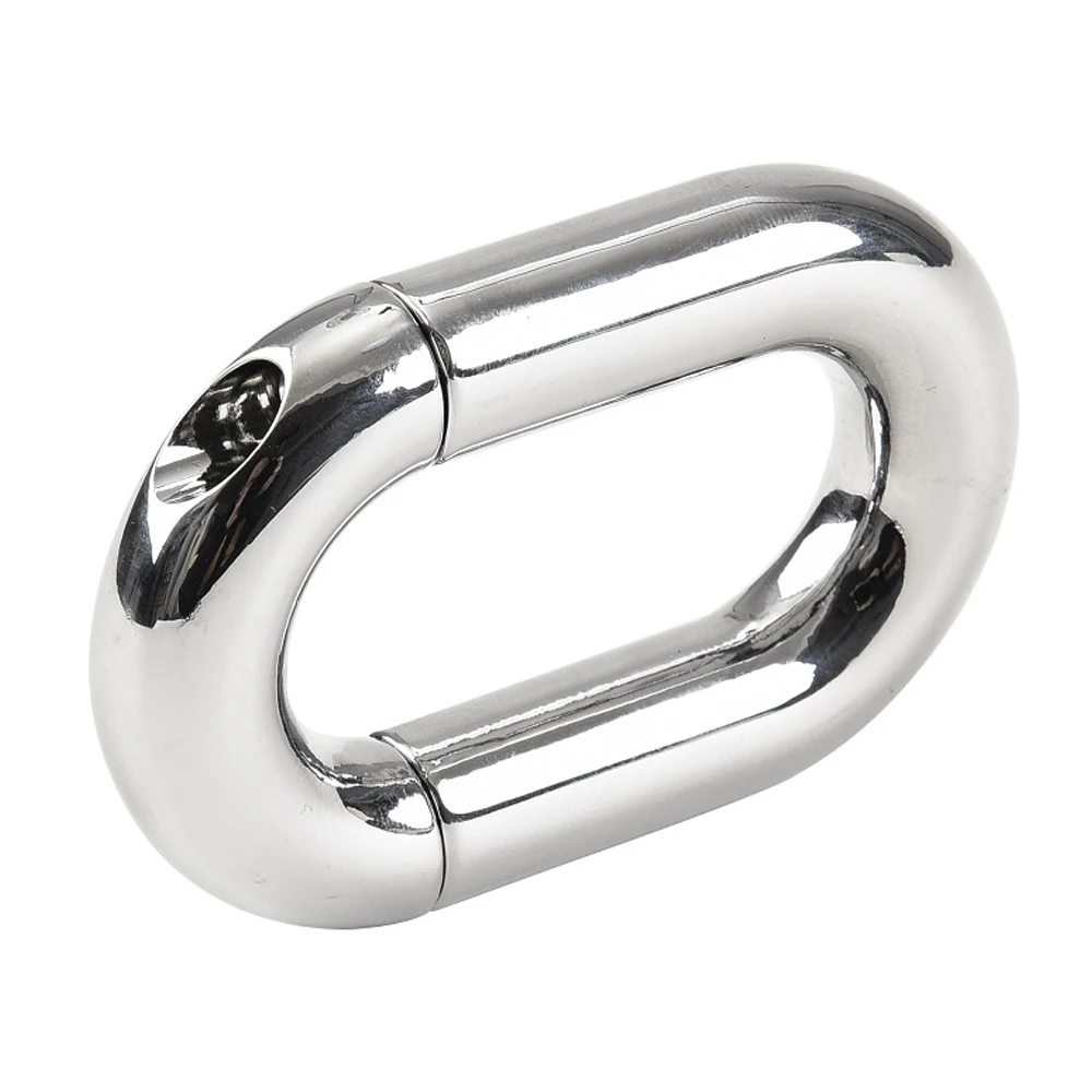 Male Heavy Ball Scrotum Stretcher Metal Penis Ring Bondage Cock Ring Delay Ejaculation Male Sex Toy Man