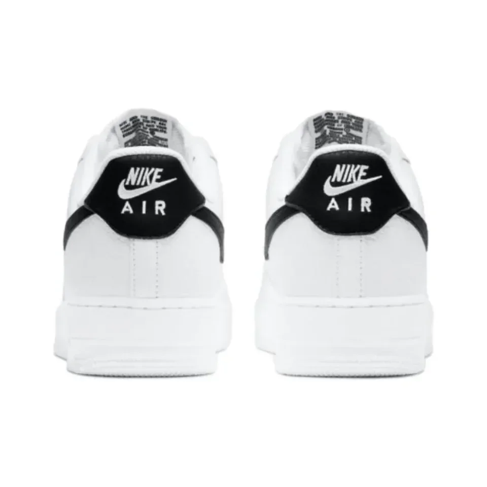 Nike-zapatillas Nike Air Force 1 Low \'07 para mujer, zapatos de Skateboarding Unisex AF1, color blanco puro, estilo Retro clásico, DD8959-100