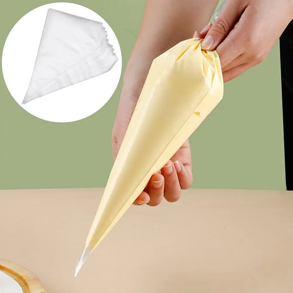 Large Capacity Piping Bag Convenient Thickened Pastry Bags for Easy Cake Decorating Ideal for Cookies Cupcakes Desserts