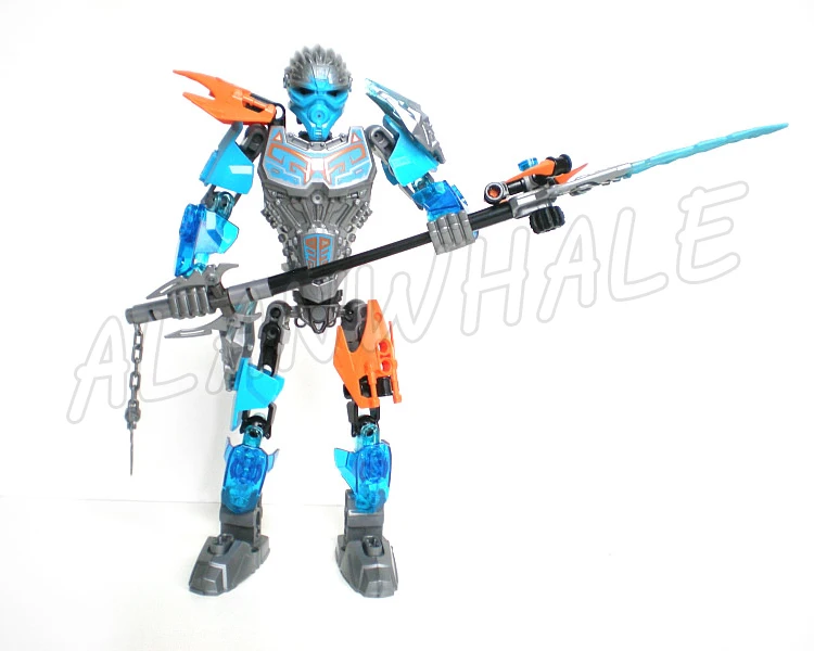 3 tipi Bionicle Unity Mask Uniter of Jungle Stone Water Lewa Pohatu Gali Soldier 610 Building Block giocattoli compatibili con il modello