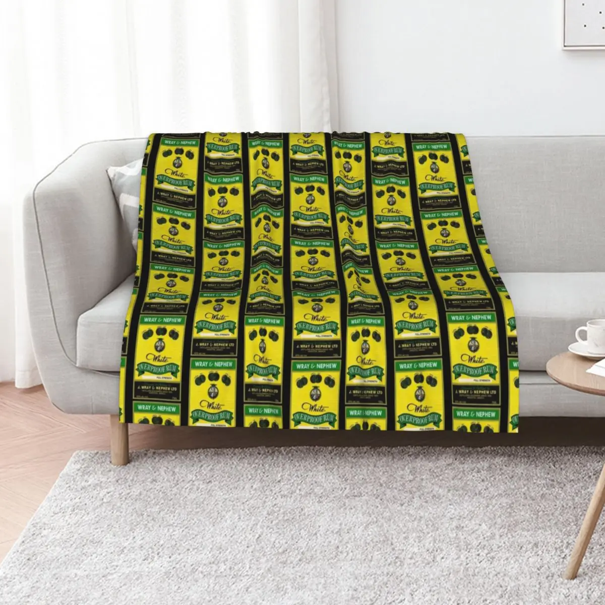 Wray & Nephew Throw Blanket Sofa Quilt Flannels Luxury Brand Decorative Sofas christmas gifts cosplay anime Blankets