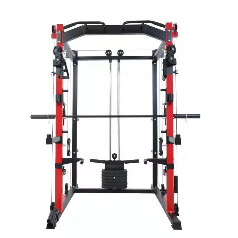 Customizable Commercial Fitness Machine, 80kg Weight Stack for Chest, Legs & Back