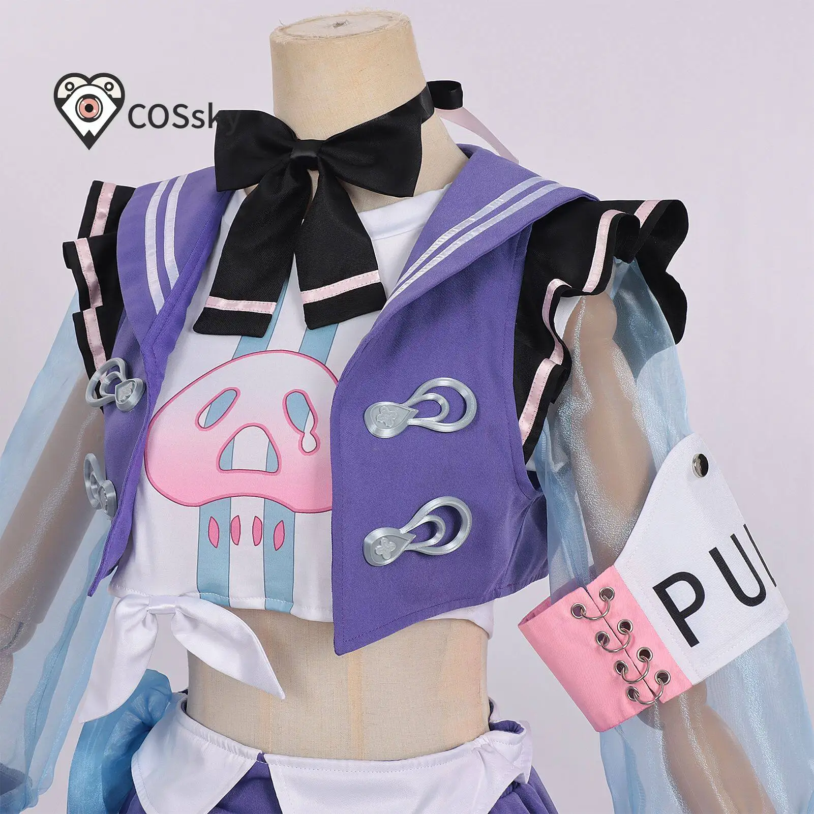 

Aurelia Game Neverness to Everness Cosplay Costume 2026 new college JK uniform dress tie prop Halloween party woman Aurelia suit