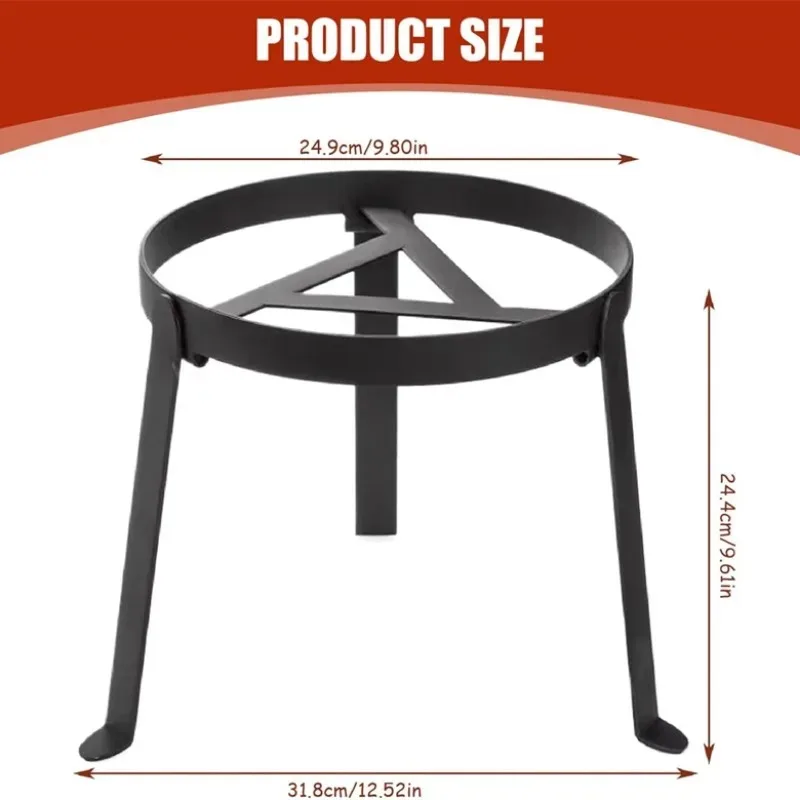 Cooking Tripod for Campfire, Folding Camping Tripod Grill Open Fire Cooking Stand, Heavy-Duty Tripod Stand for Campfire Cooking.