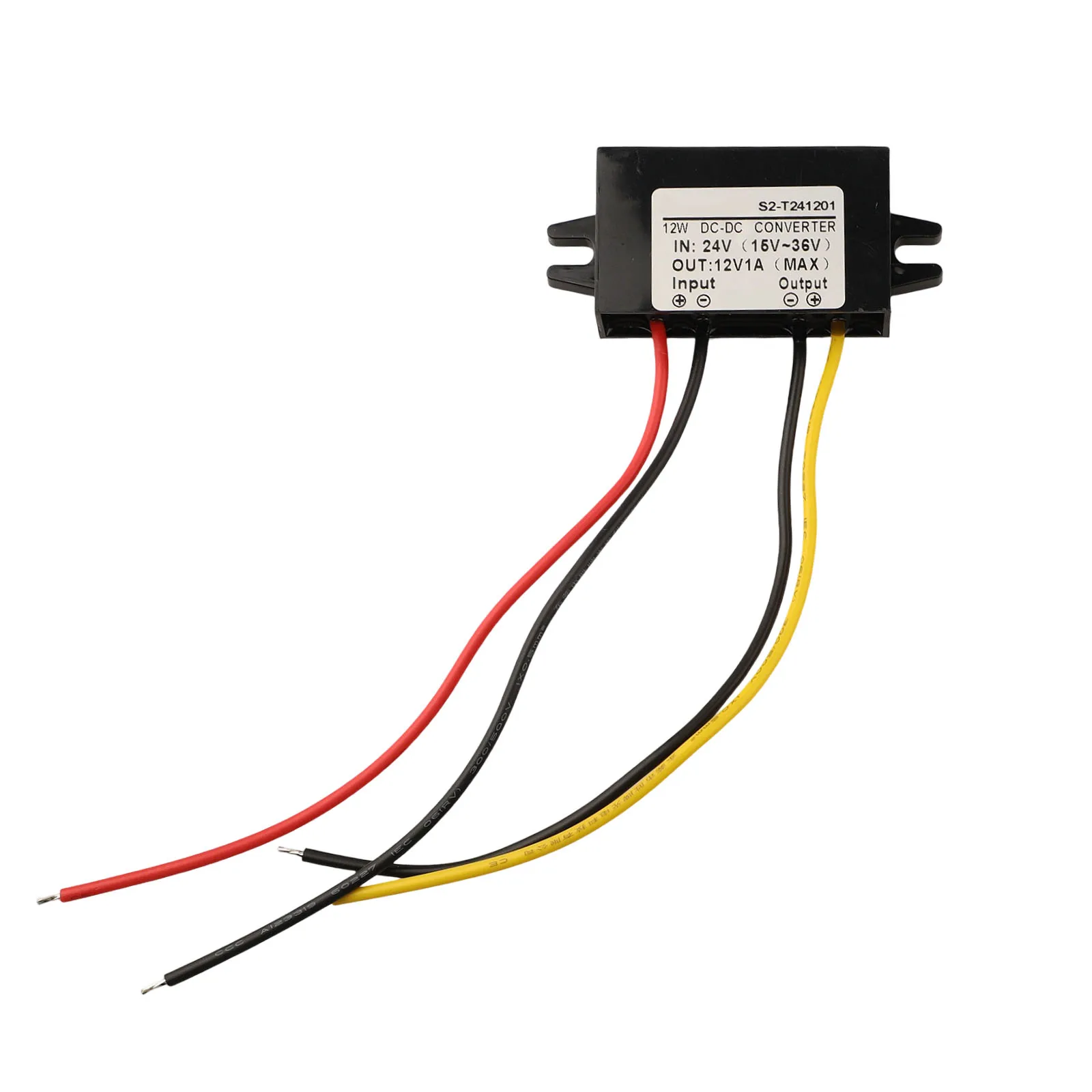 For Car Alarms For LED Lights DC-DC Converter Outdoor Applications Outdoor Waterproof Converter High Conversion Efficiency 95