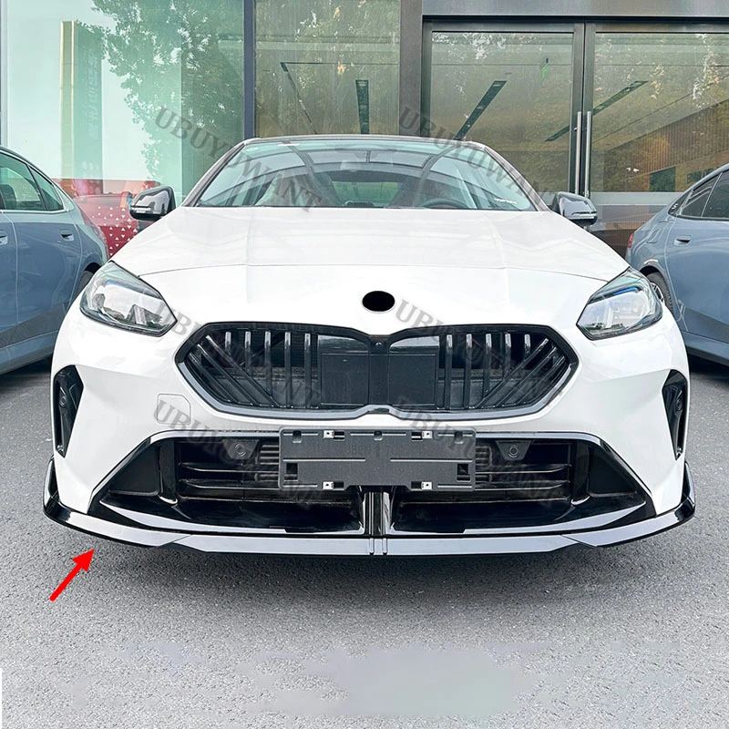 For BMW 1 Series F70 2 Series F74 M Sport 3pcs/Set Front Bumper Lip Spoiler Splitters Body Kit Aprons Cover Guard Trim