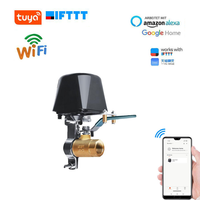 12V/1A Tuya for Smart Water for Valve WIFI Control Gas Shut Off for Valve WIFI Sprinkler Controller Works with Alexa Goo 448A
