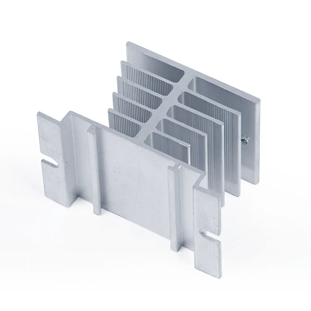 I-50 Aluminum Heat Sink 50*60*50mm relay Radiator for DA AA DD VA VD LA 1pcs single phase solid state relay SSR 10A 15A 20A 25A