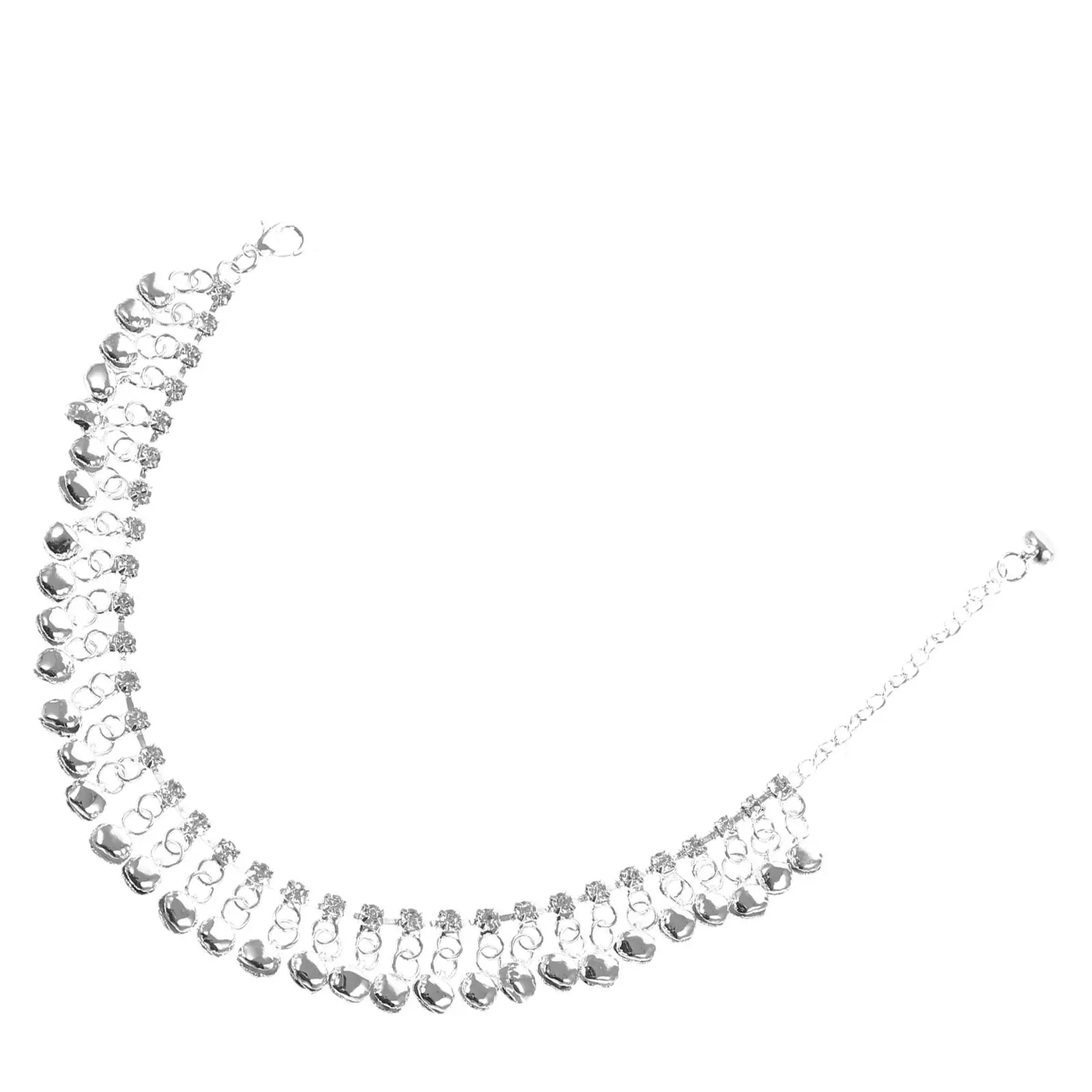 جرس شرابة الكاحل سلسلة سوار الشاطئ مجوهرات للقدم الخلخال الساق الدعاوى للنساء #6