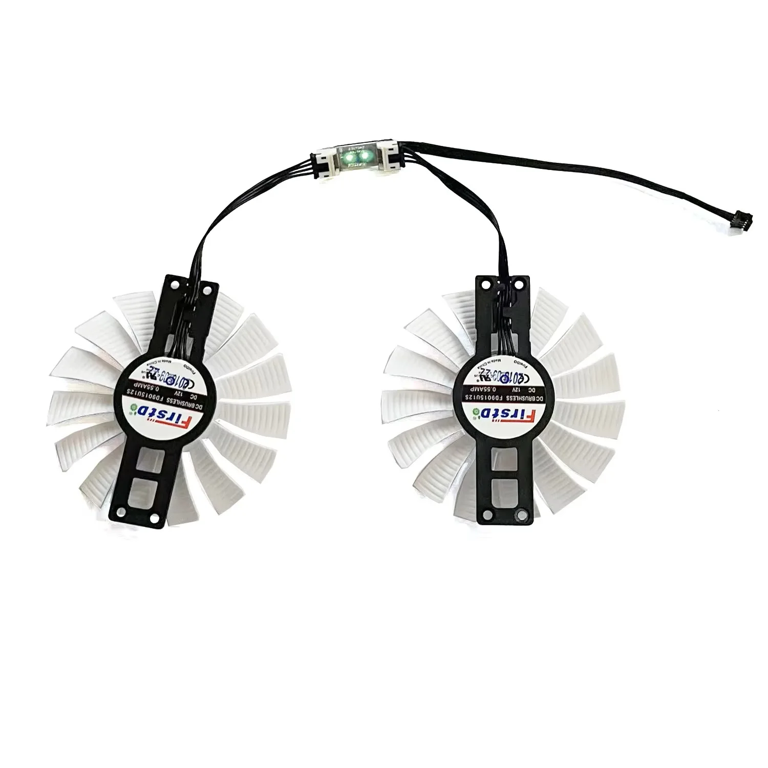 Brand New Original 4 PIN 85MM FD9015U12S DC 12V 0.55A for EMTek GeForce GTX 1060 6GB HV White Monster Graphics Card Cooling Fan