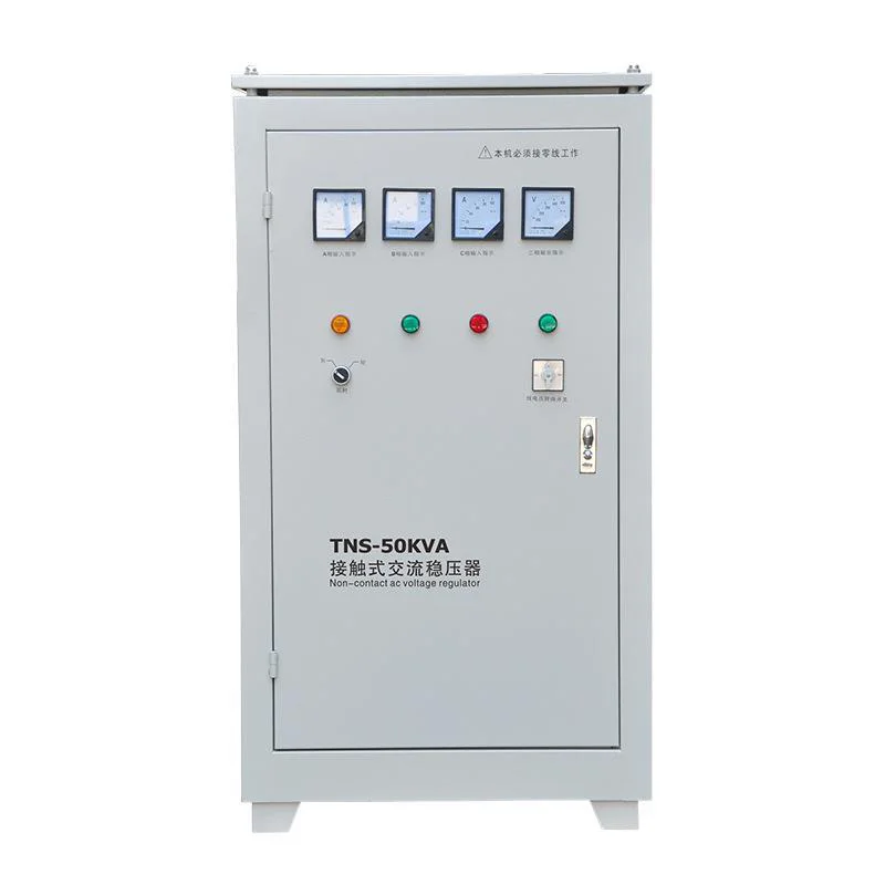 

50KVA 3 Phase Motor Voltage Stabilizer Industrial Voltage Regulator