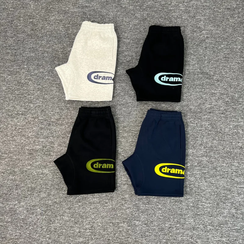 Casual Men's Letter Pattern ort Pants Street Sle Versatile Five-Point orts Lightweight Cotton Outdoor Spring Season