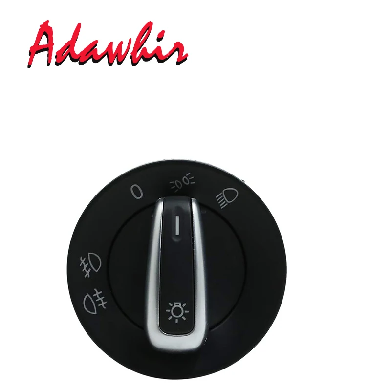 Car Styling Chrome Headlight Switch 3BD 941 531 For V W Golf Jet ta Bora Mk4 Passat B5 B5.5 Polo